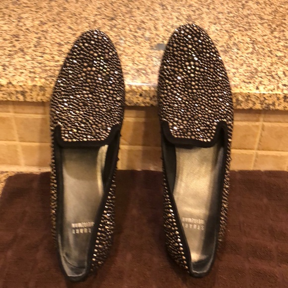 Black Loafers With Silver Studs | Poshmark